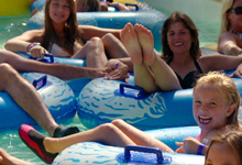 Zoom Flume Water Park near Brook n Wood Campground